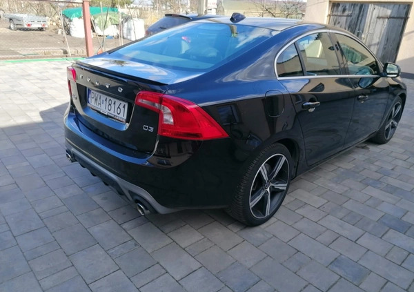 Volvo S60 cena 67000 przebieg: 86500, rok produkcji 2017 z Wągrowiec małe 56